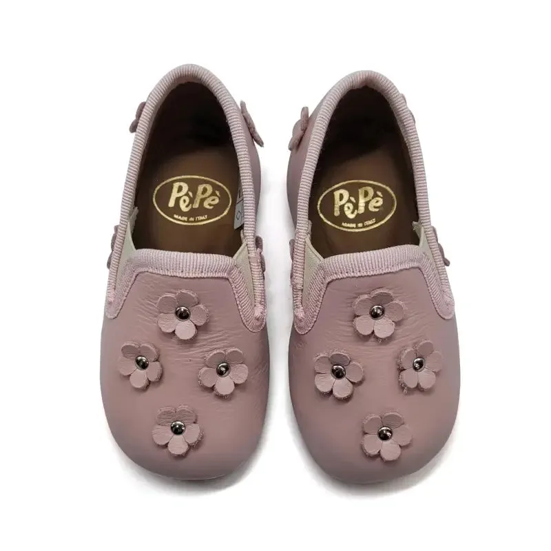 Pepe' Dusty Mauve Soft Smoking Slip On 280