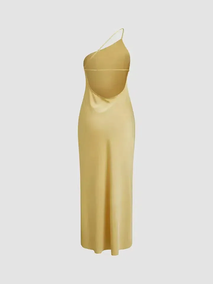 Piera – Strappy layered design – Maxi dress