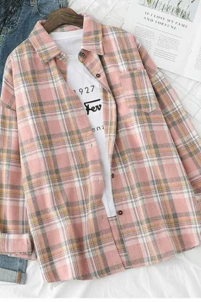 Plaid Flannel Shacket
