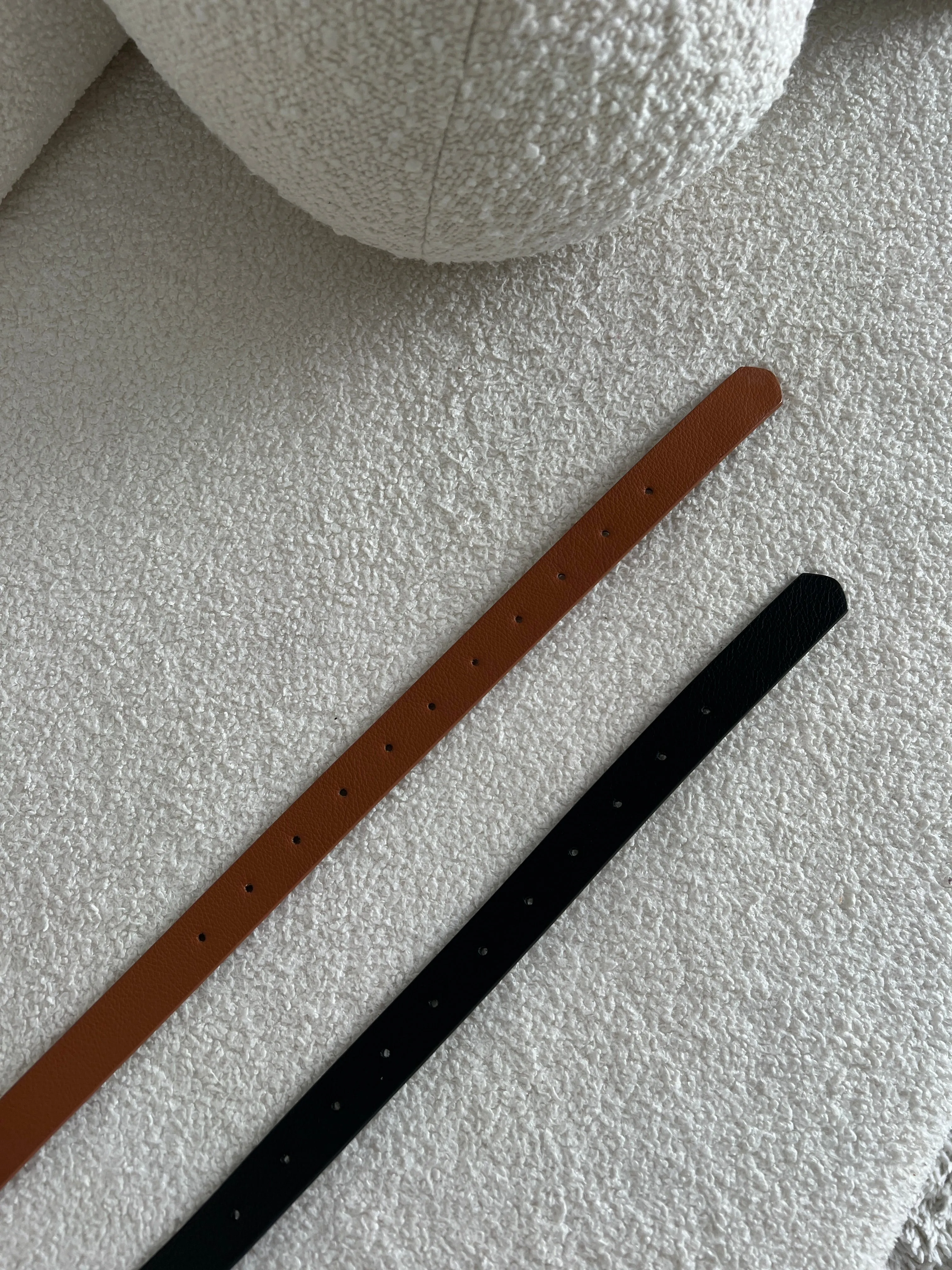 Plus Size Classic Faux Leather Belt