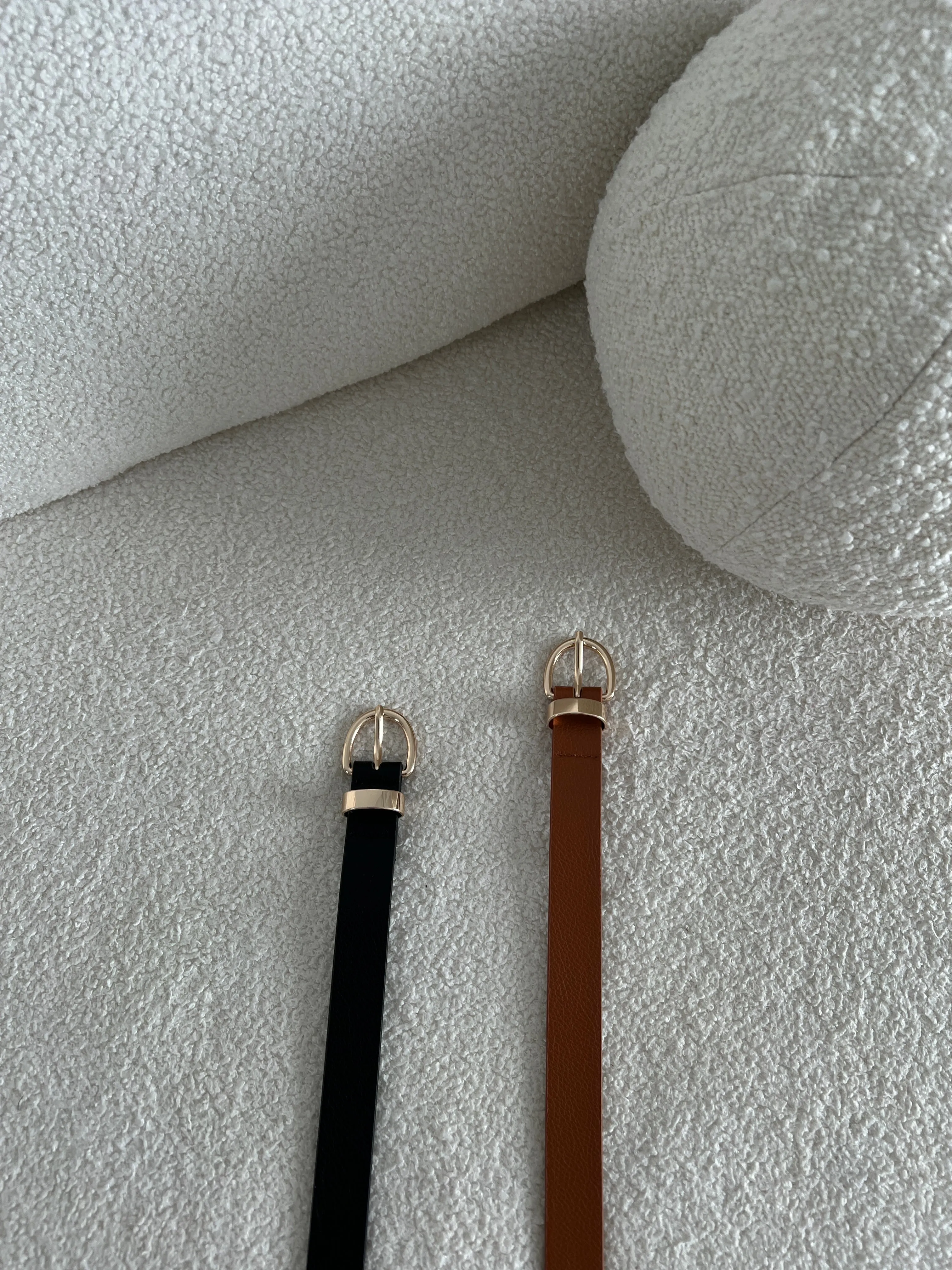 Plus Size Classic Faux Leather Belt