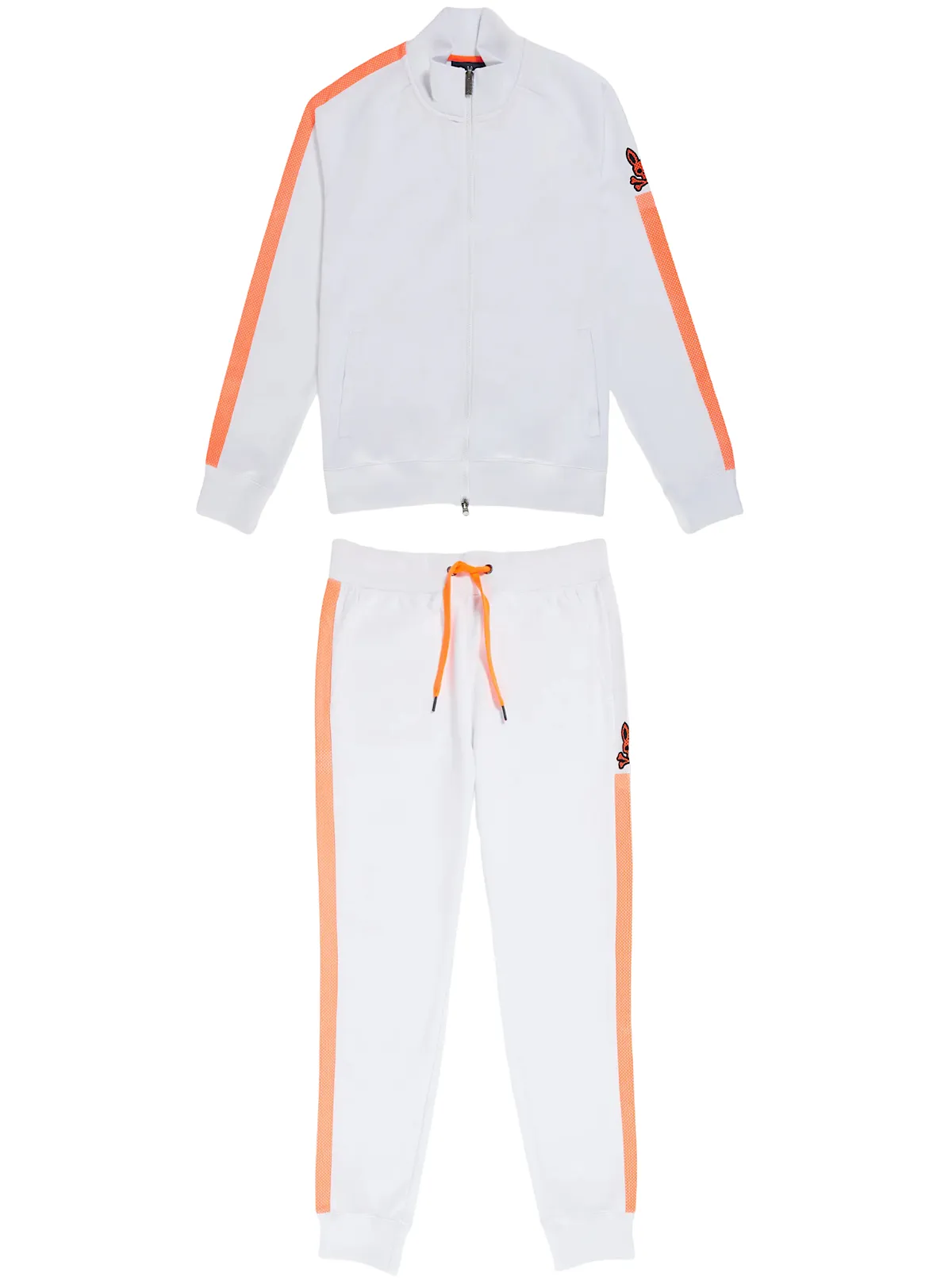 Psycho Bunny Tracksuit - Jordan Mesh - White - SP22 - B6S322S1CP