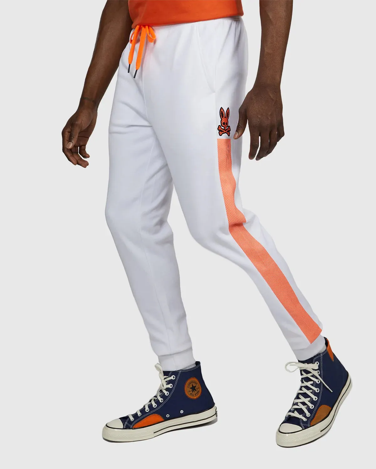 Psycho Bunny Tracksuit - Jordan Mesh - White - SP22 - B6S322S1CP