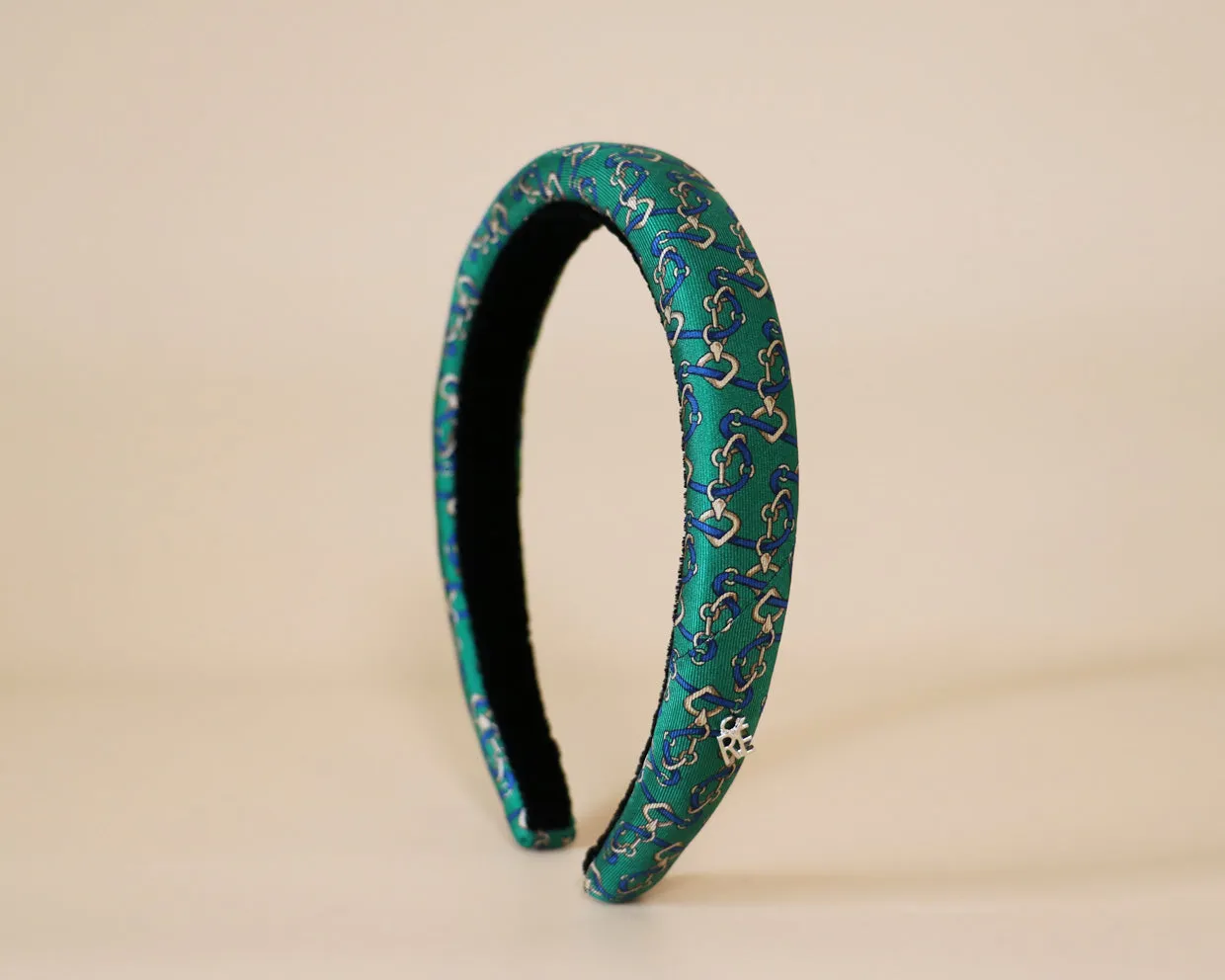 Slender Headband Green Blue No Studs