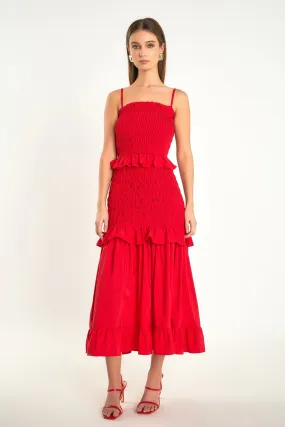 Smocked Maxi Dress