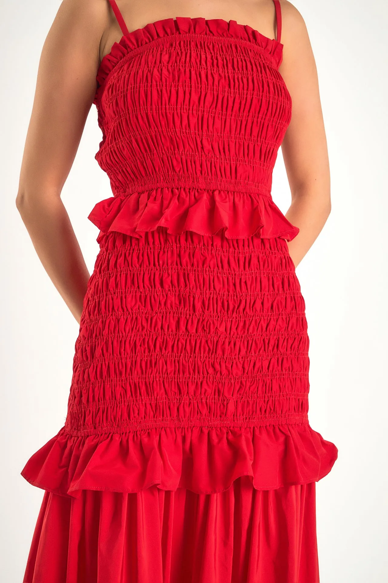 Smocked Maxi Dress