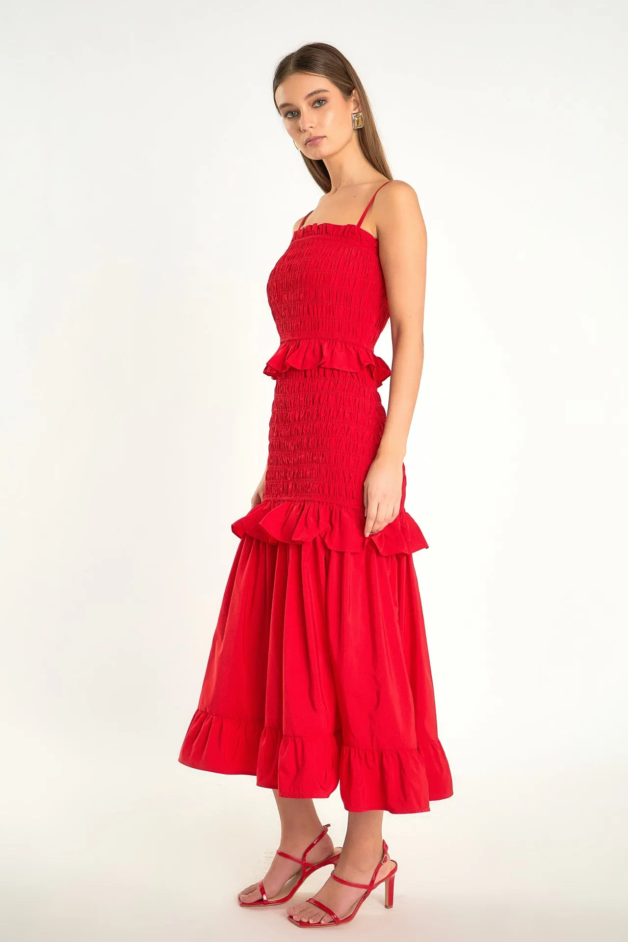Smocked Maxi Dress