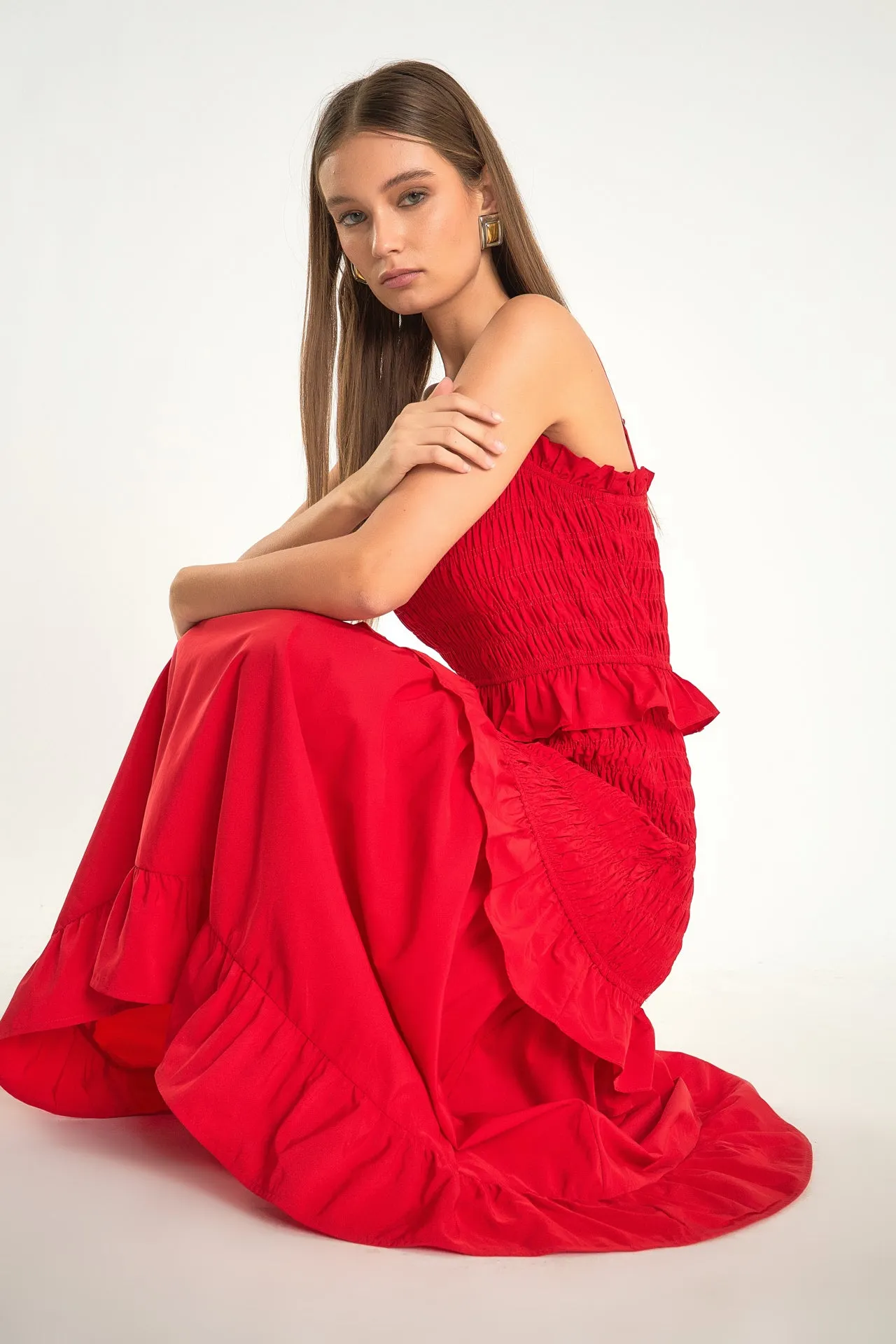 Smocked Maxi Dress
