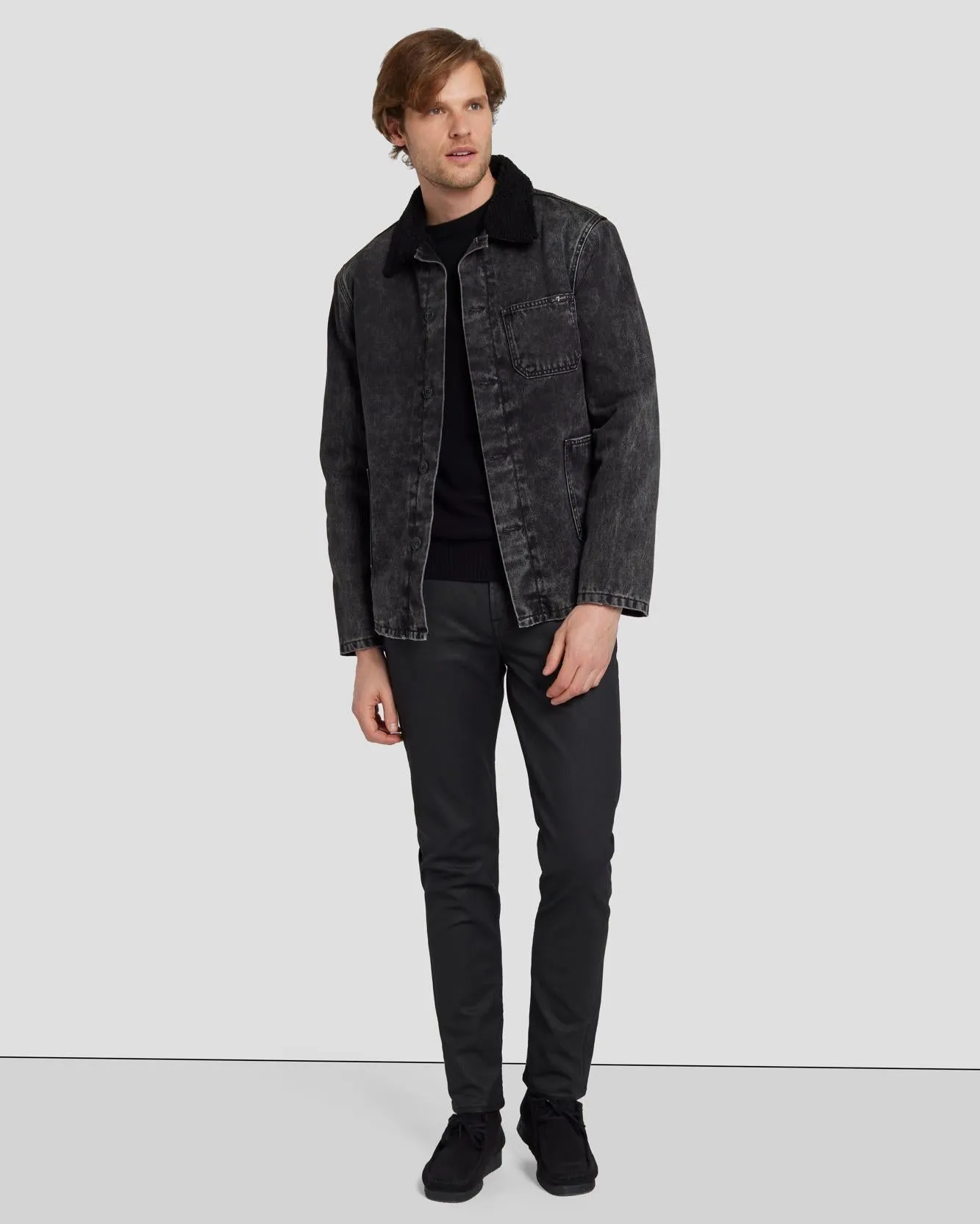 Utility Overshirt in Halls of Ivy