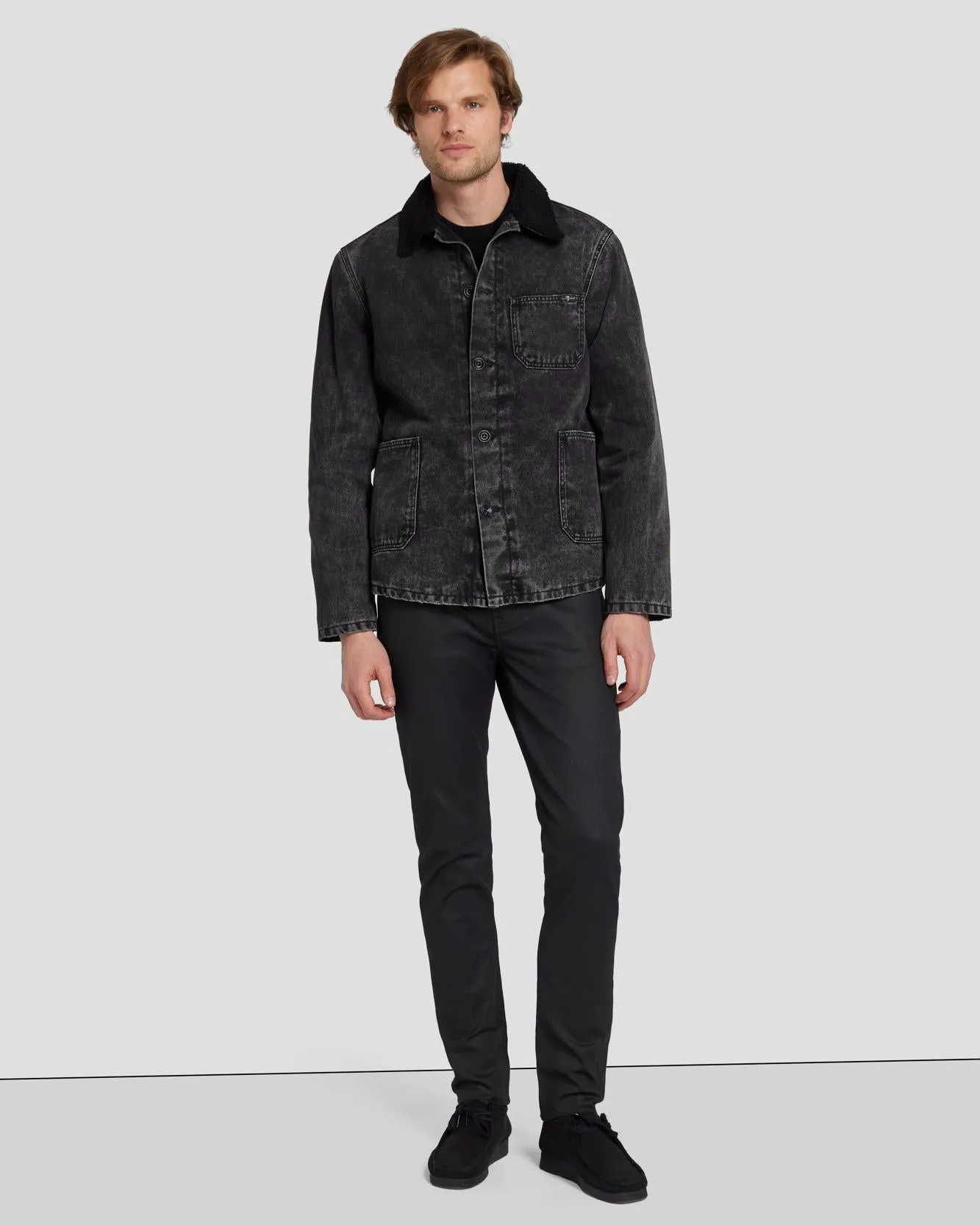 Utility Overshirt in Halls of Ivy