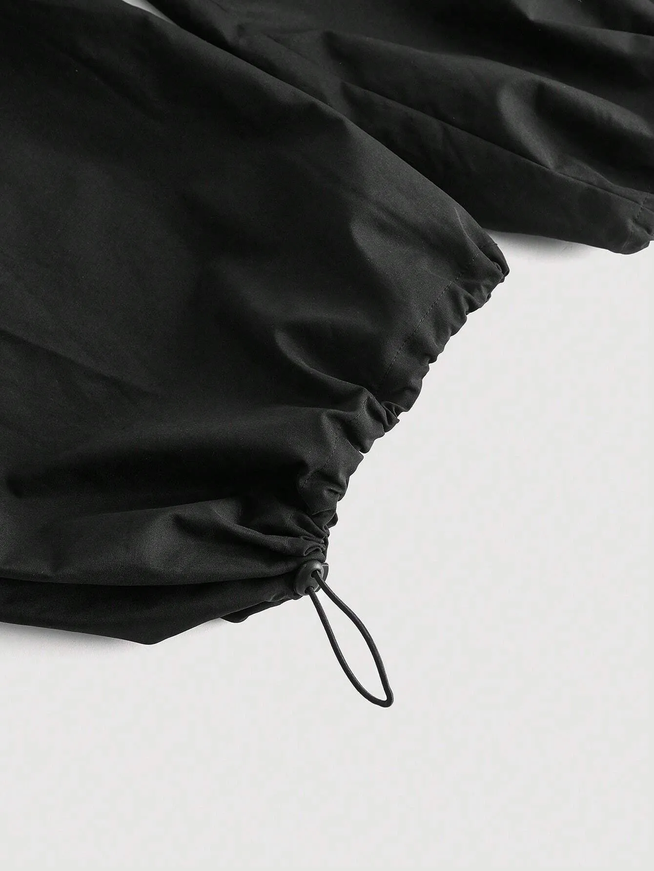 Utility Style Drawstring Cargo Pants