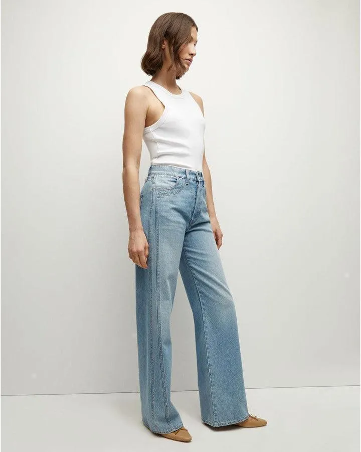 Veronica Taylor Double Seam Wide Leg Jean