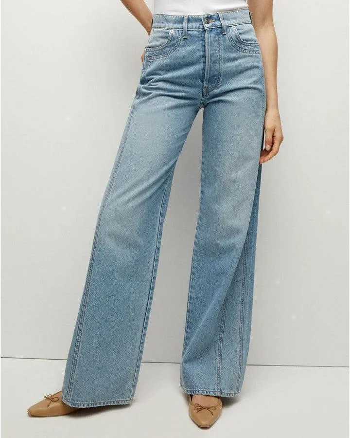 Veronica Taylor Double Seam Wide Leg Jean