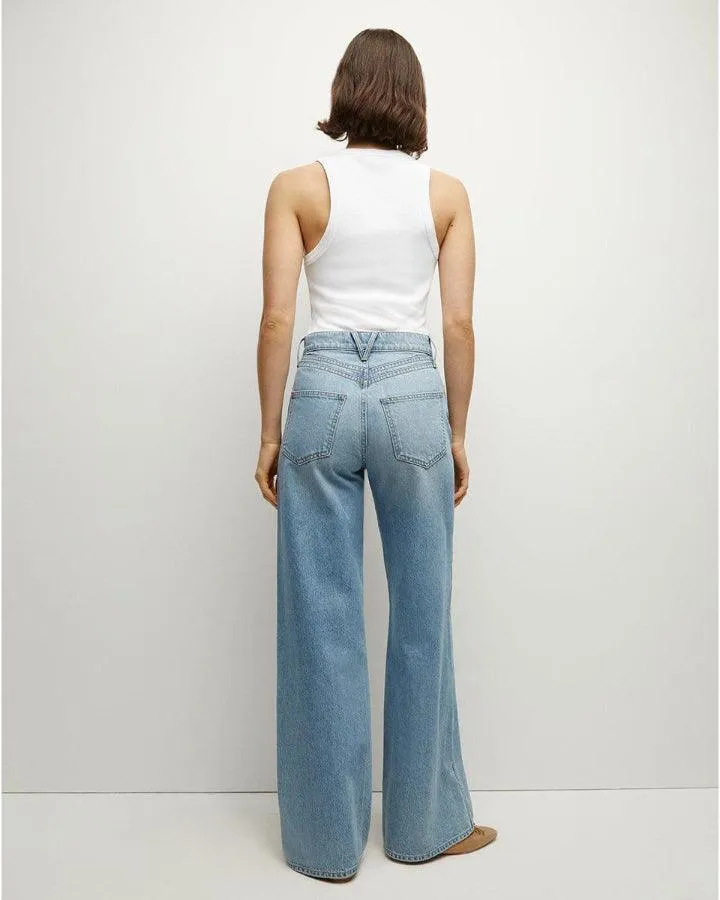 Veronica Taylor Double Seam Wide Leg Jean