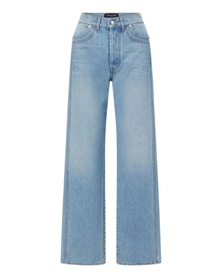 Veronica Taylor Double Seam Wide Leg Jean